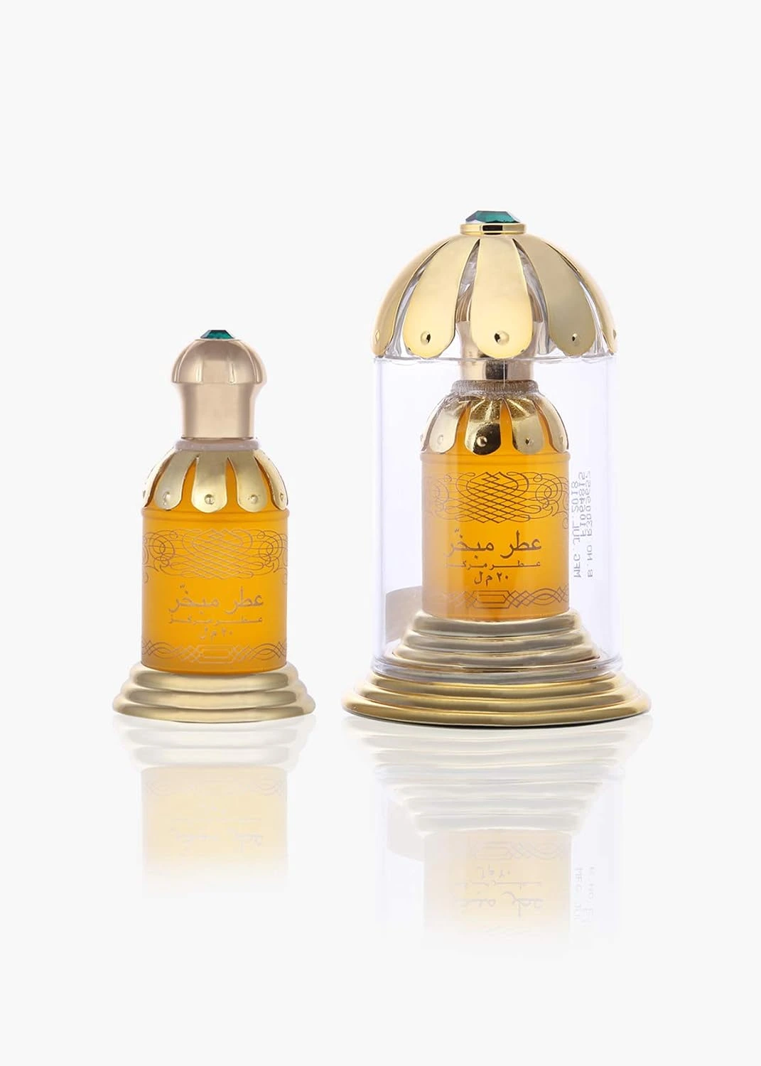 Rasasi Attar Mubakhar Concentrated Perfume Oil (Attar) – 20ml (0.6 oz) | Alcohol-Free Smoky Woody Arabian Oil