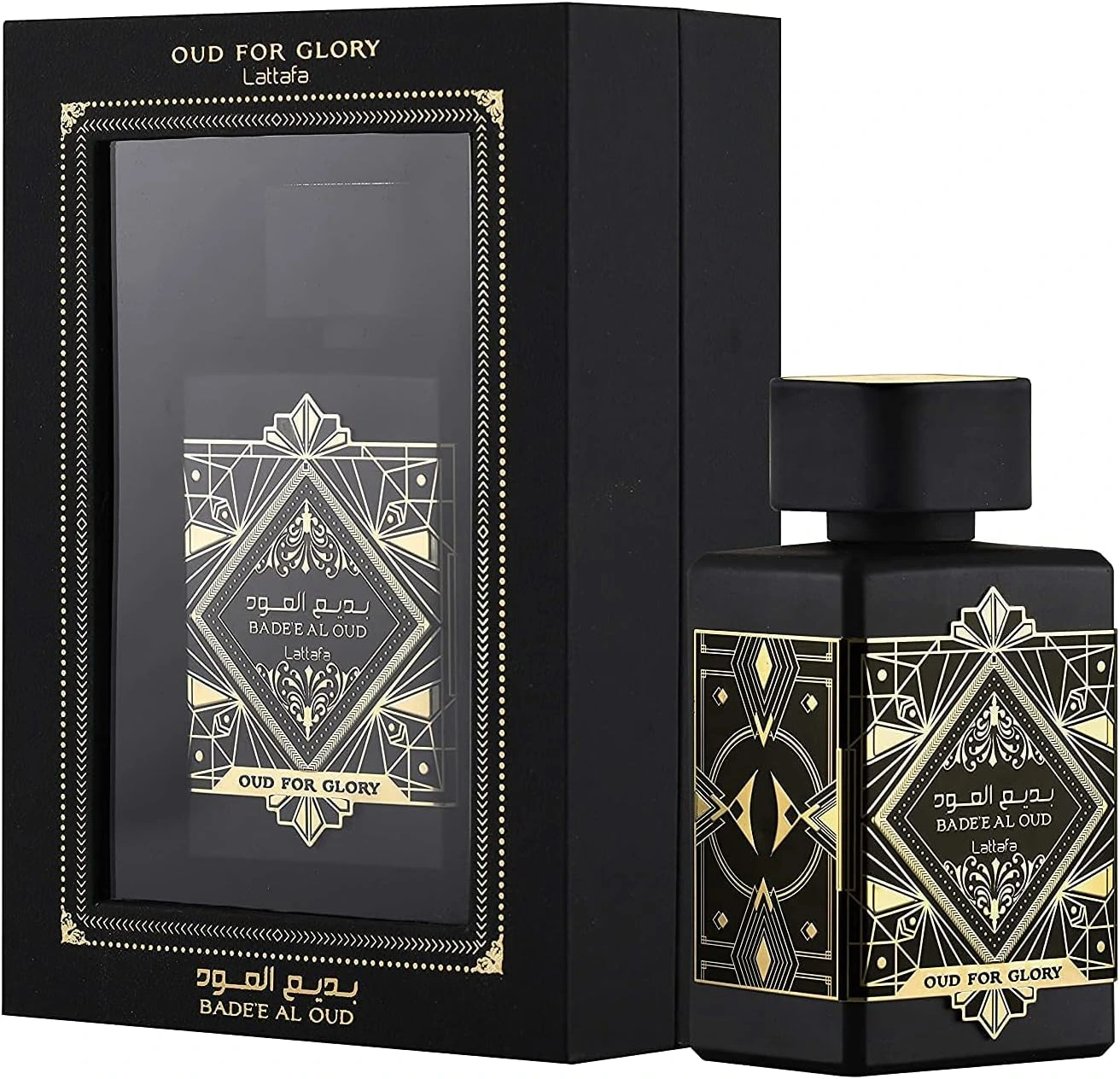 Lattafa Bade'e Al Oud (Oud For Glory) Eau De Parfum Spray – 100ml (3.4 oz) | Long-Lasting Spicy Oud Unisex Perfume - Image 2