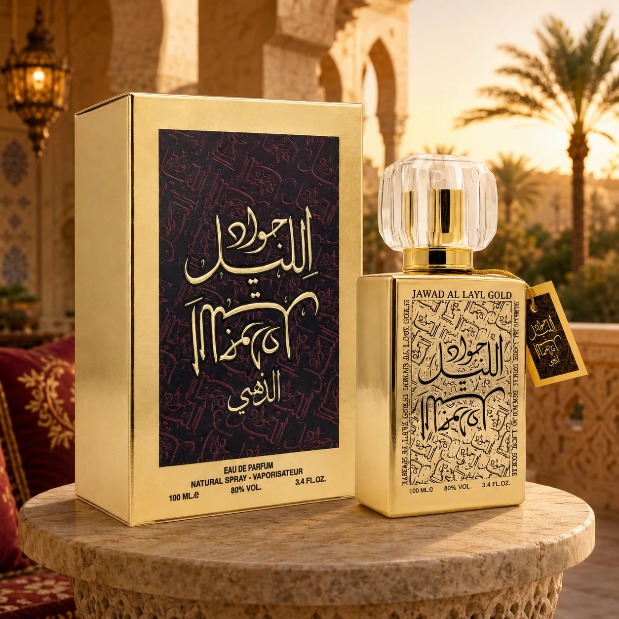 Jawad Al Layl Gold Eau de Parfum 100ml – Luxurious Oriental Fragrance - Image 2