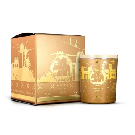 Nabeel Irth Gold Bakhoor 75g | Oud & Amber Long Lasting Arabic Incense UAE