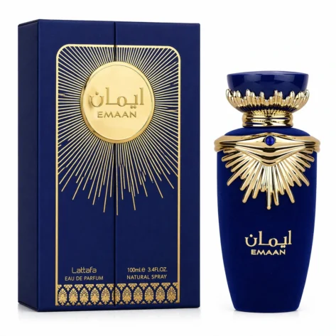 Lattafa Emaan Eau de Parfum 100ml | Fresh Floral Musky Long Lasting Perfume UAE (Women)
