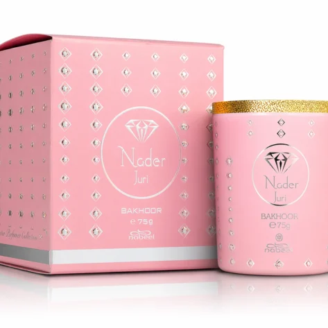 Bakhoor Nader Juri 75g | Premium Oud Rose Incense Long Lasting Arabic Home Fragrance UAE