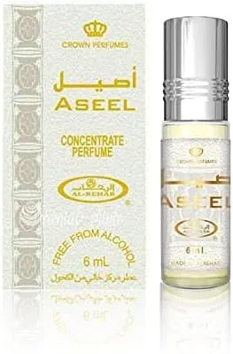 Al Rehab Aseel Concentrated Perfume Oil 6ml × 6 – Alcohol-Free Oriental Oud Attar for Men - Image 2