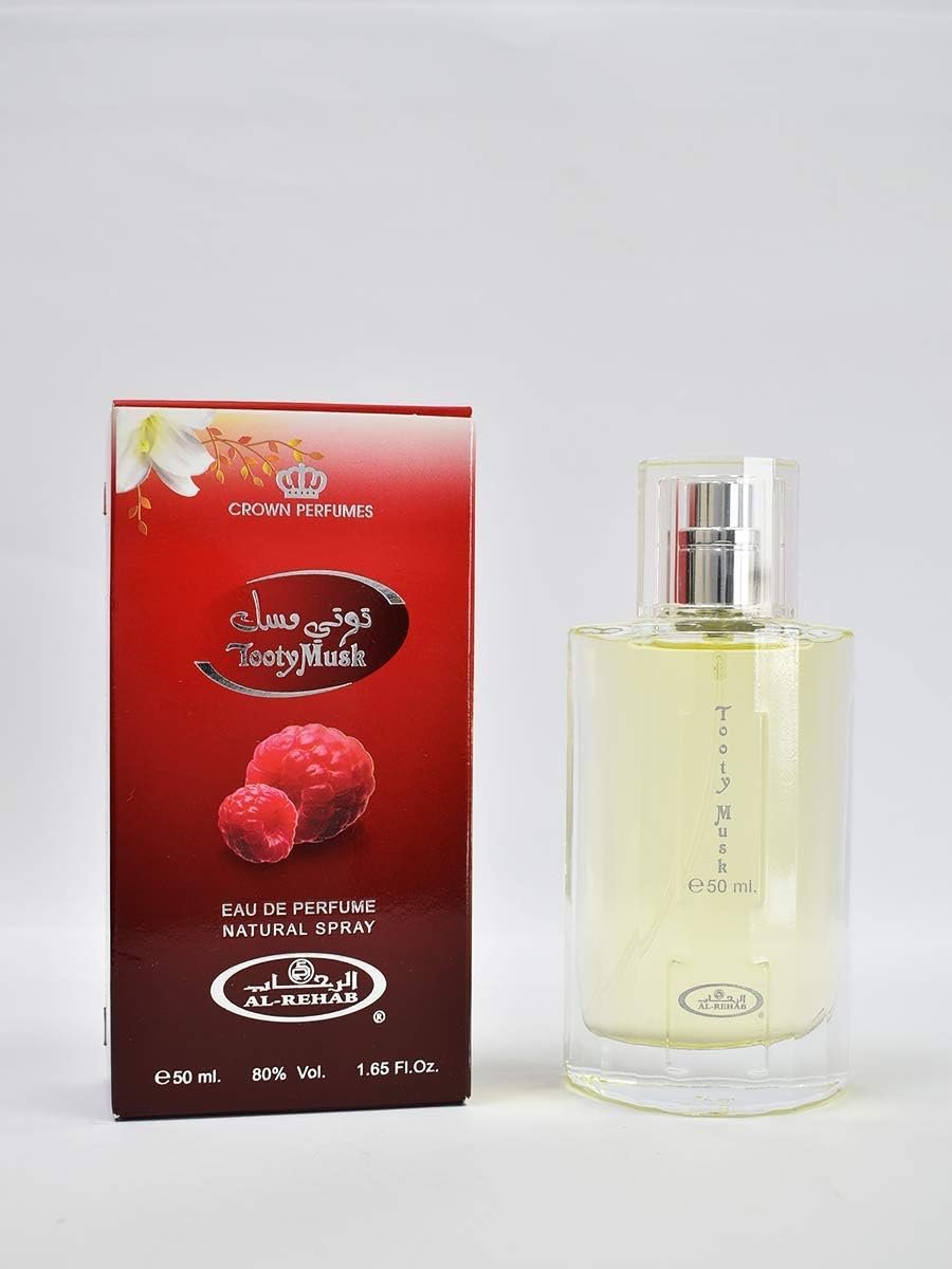 Al Rehab Tooty Musk Eau de Parfum 50ml for Women – Fruity Floral Raspberry and White Musk Perfume