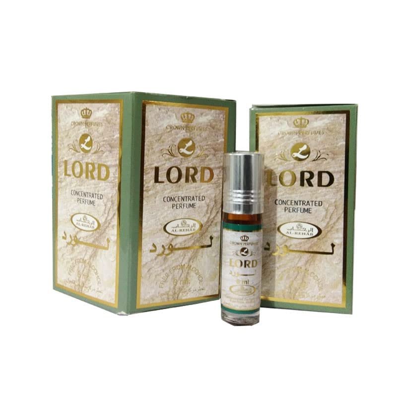 Al Rehab Lord Concentrated Perfume Oil 6ml × 6 – Alcohol-Free Roll-On Attar for Men - Image 2