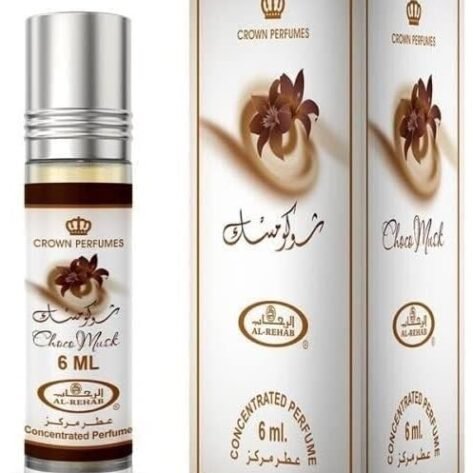 Al Rehab Choco Musk Concentrated Perfume Oil 6ml – Chocolate Vanilla Unisex Roll-On