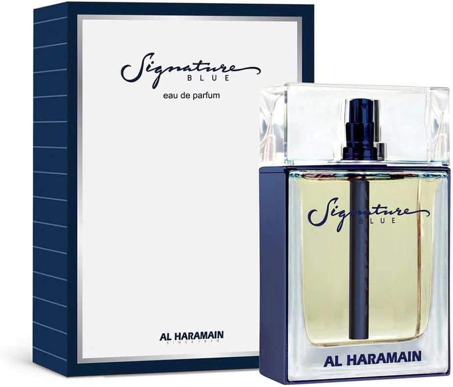 Al Haramain Signature Blue EDP for Men – Citrus, Musk and Amber