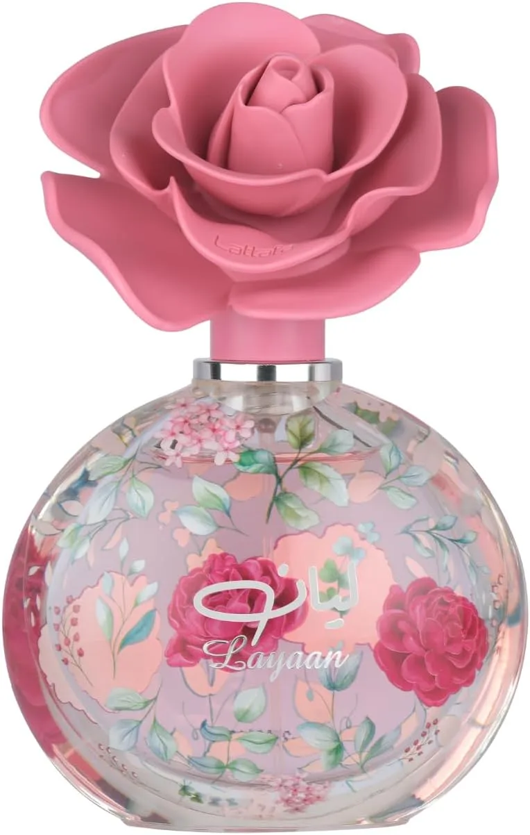 Lattafa Layaan EDP 100ml – Floral Oriental Perfume for Women - Image 3