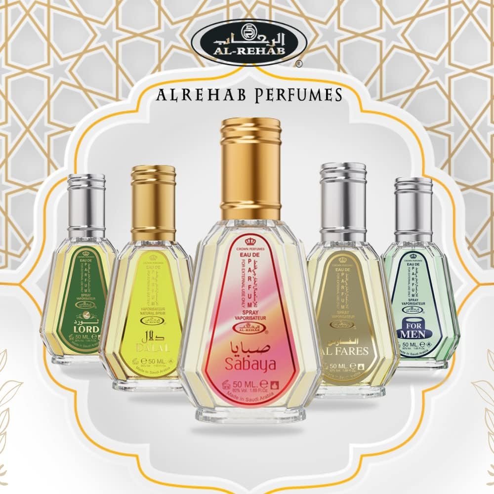 Al Rehab Sabaya Natural Eau de Parfum 50ml – Citrus Floral & Musky Unisex Perfume - Image 3