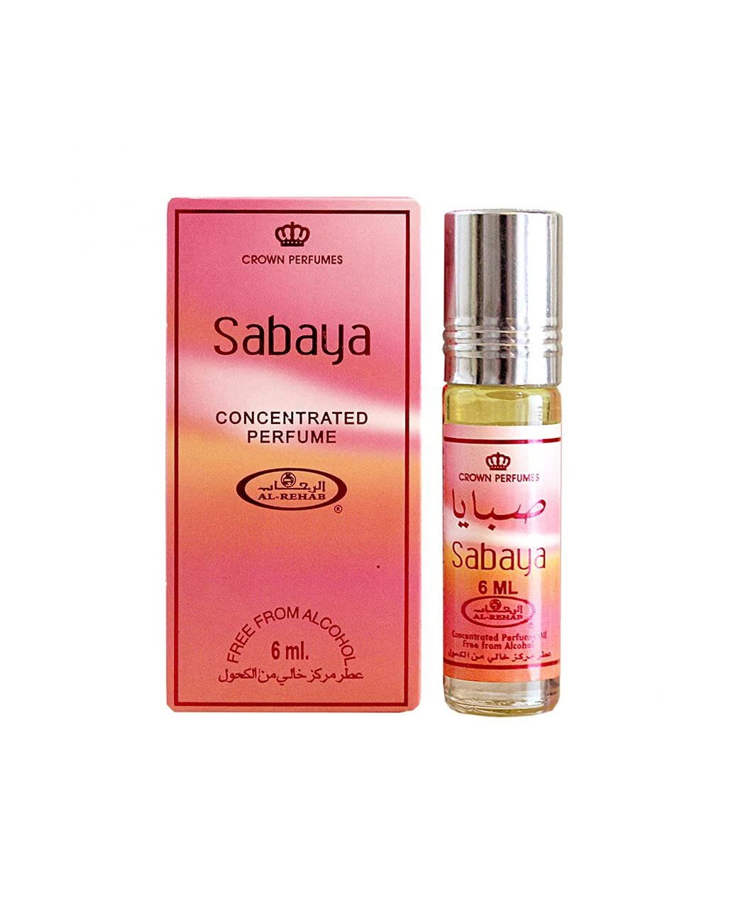 Al Rehab Sabaya Concentrated Perfume Oil 6ml for Women – Floral Citrus & Musky Roll-On