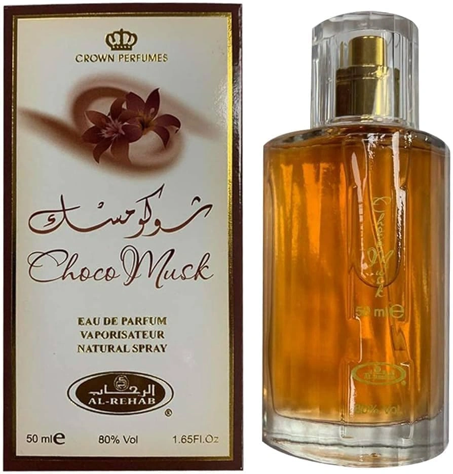 Al Rehab Choco Musk EDP 50ml – Chocolate, Vanilla and White Musk Perfume for Men & Women - Image 3