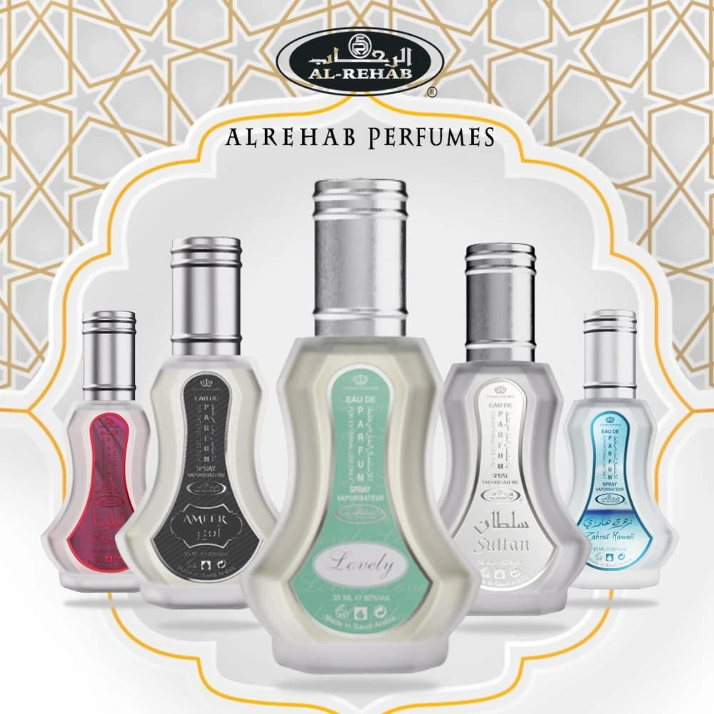 Al Rehab Lovely Eau de Parfum 35ml – Fresh Citrus, Floral & White Musk Unisex Perfume - Image 2