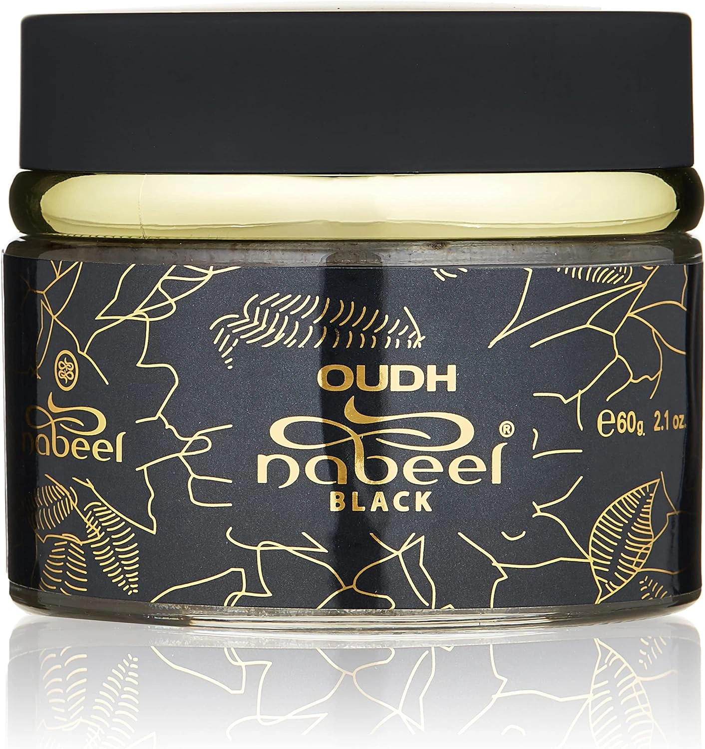 Nabeel Oudh Black Bakhoor Incense 60g – Floral, Woody and Musky Home Fragrance - Image 2
