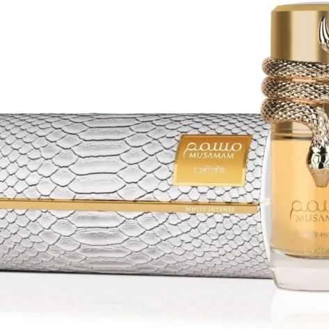 Lattafa Musamam White Intense Eau de Parfum Long Lasting Fragrance for Men and Women 100ml