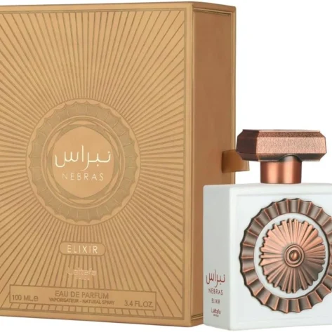 Lattafa Pride Nebras Elixir Eau de Parfum 100ml – Long-Lasting Creamy Vanilla Gourmand Perfume for Men & Women