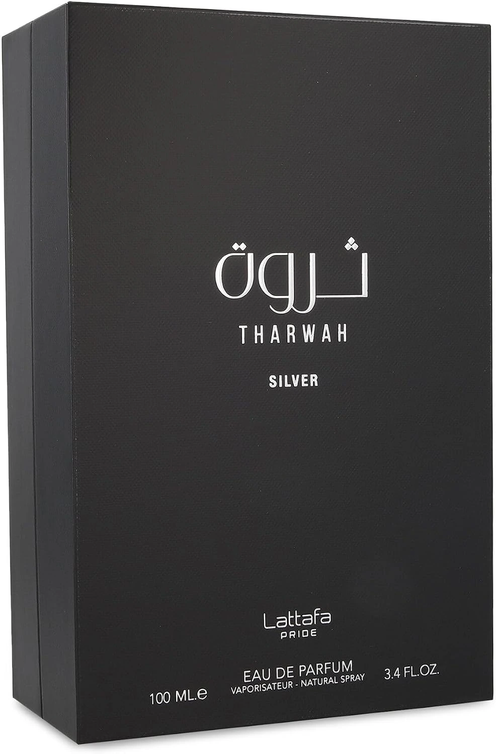 Lattafa Pride Tharwah Silver Eau de Parfum 100ml – Long-Lasting Woody Aquatic and Aromatic Fragrance for Men - Image 4