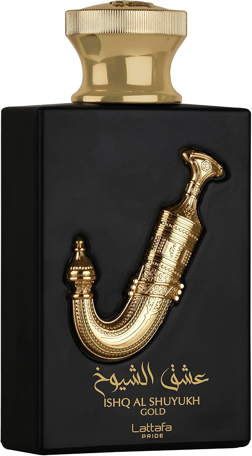 Lattafa Pride Ishq Al Shuyukh Gold Eau de Parfum 100ml – Long-Lasting Amber Vanilla Fragrance for Women & Men - Image 3