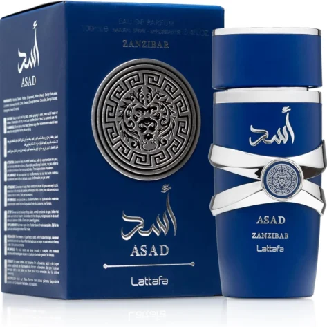 Lattafa Asad Zanzibar Eau de Parfum Long Lasting Fragrance for Men 100ml