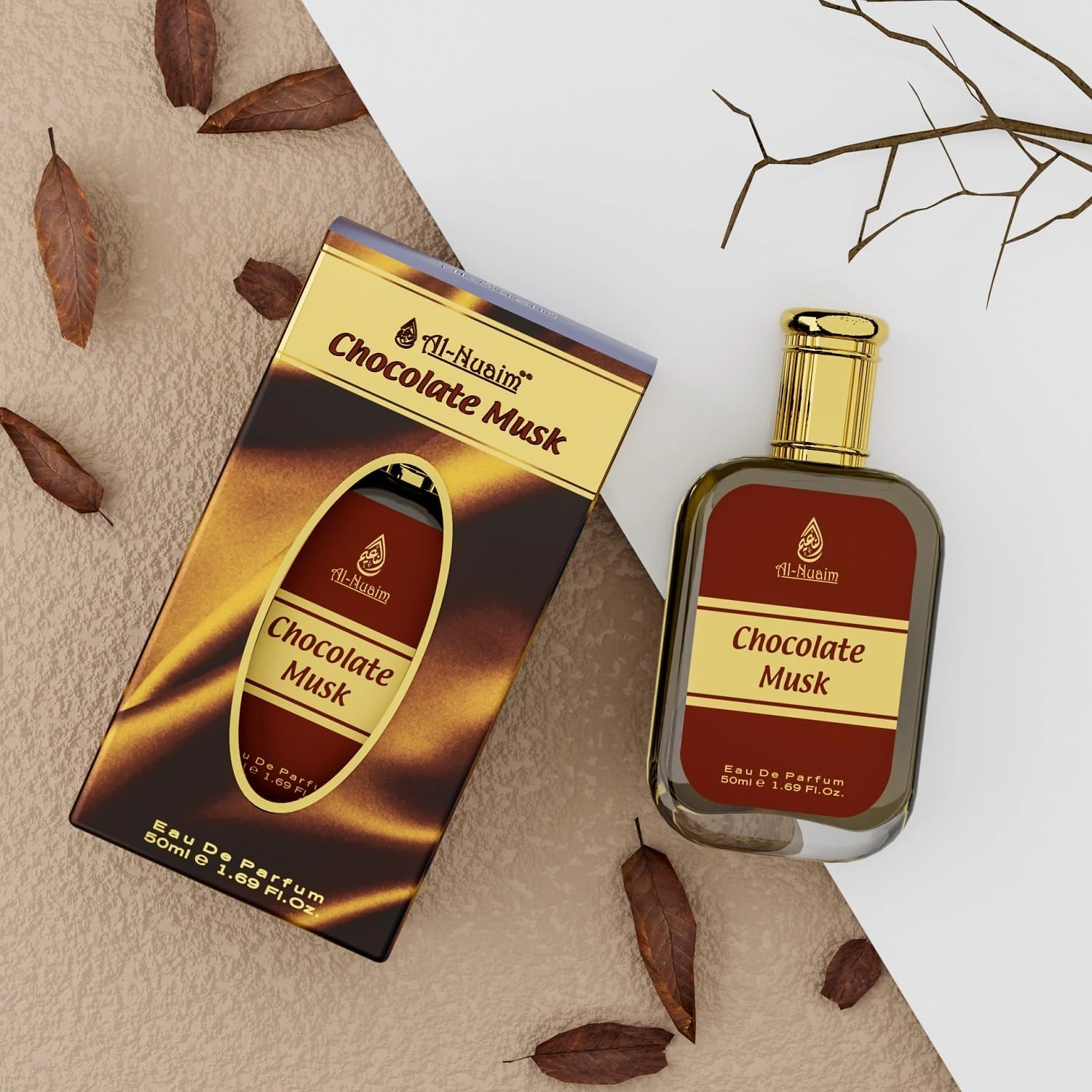 Al-Nuaim Chocolate Musk Eau de Parfum 2 x 50ml – Sweet Gourmand Unisex Perfume - Image 2