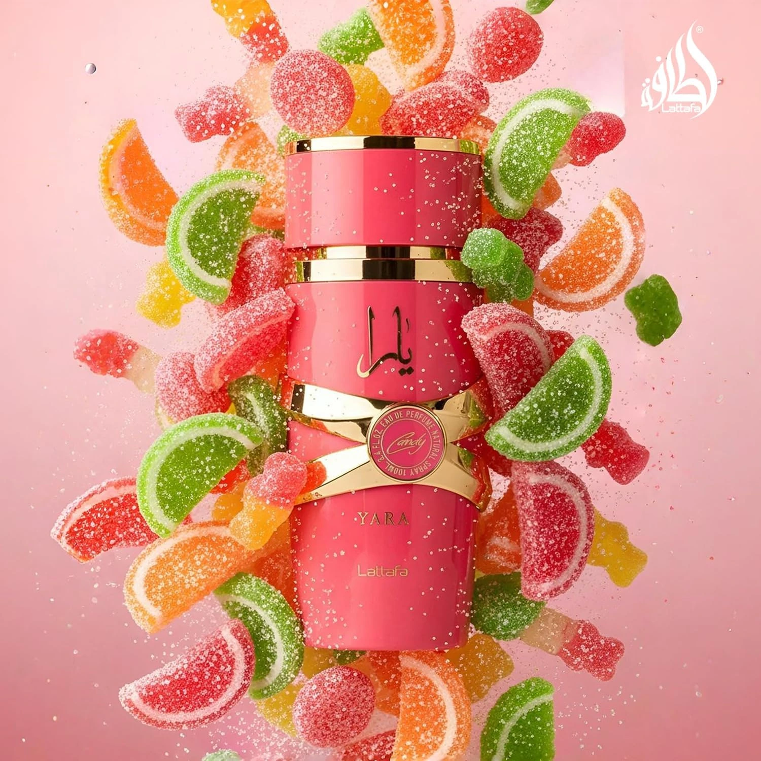 Lattafa Yara Candy Eau de Parfum Long Lasting Fragrance for Women 100ml - Image 2