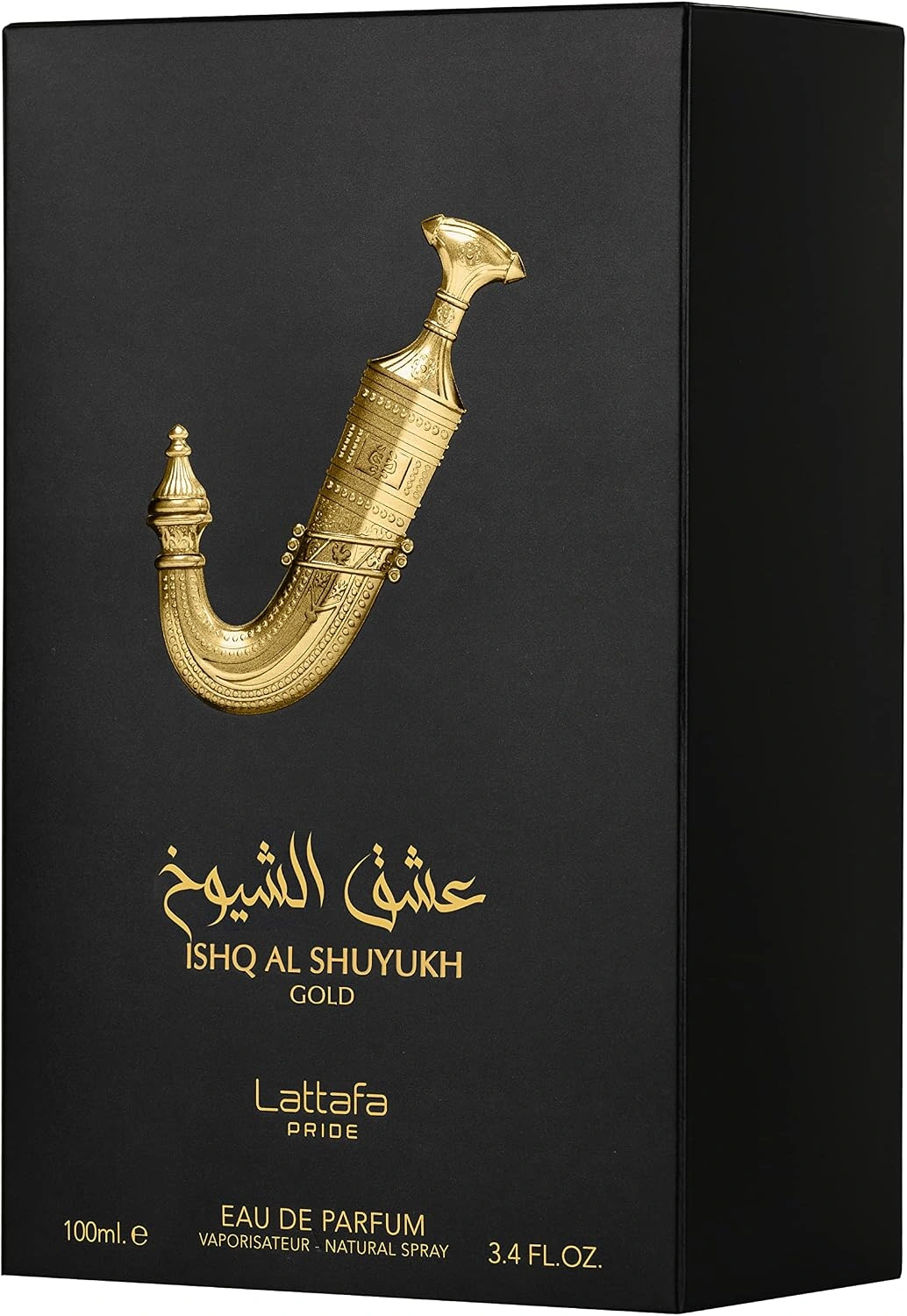 Lattafa Pride Ishq Al Shuyukh Gold Eau de Parfum 100ml – Long-Lasting Amber Vanilla Fragrance for Women & Men - Image 2