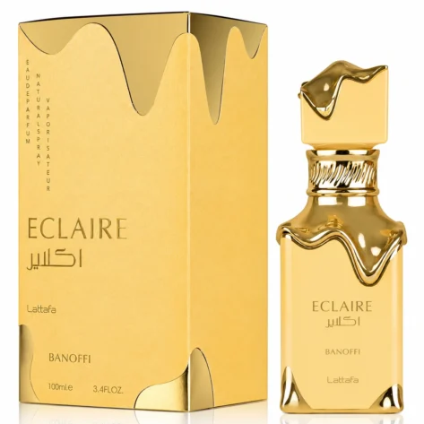 Lattafa Éclaire Banoffi EDP 100ml – Banana Toffee Perfume for Women