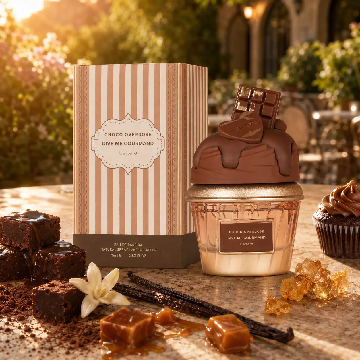 Lattafa Give Me Gourmand Choco Overdose Eau de Parfum Unisex 75ml - Image 2