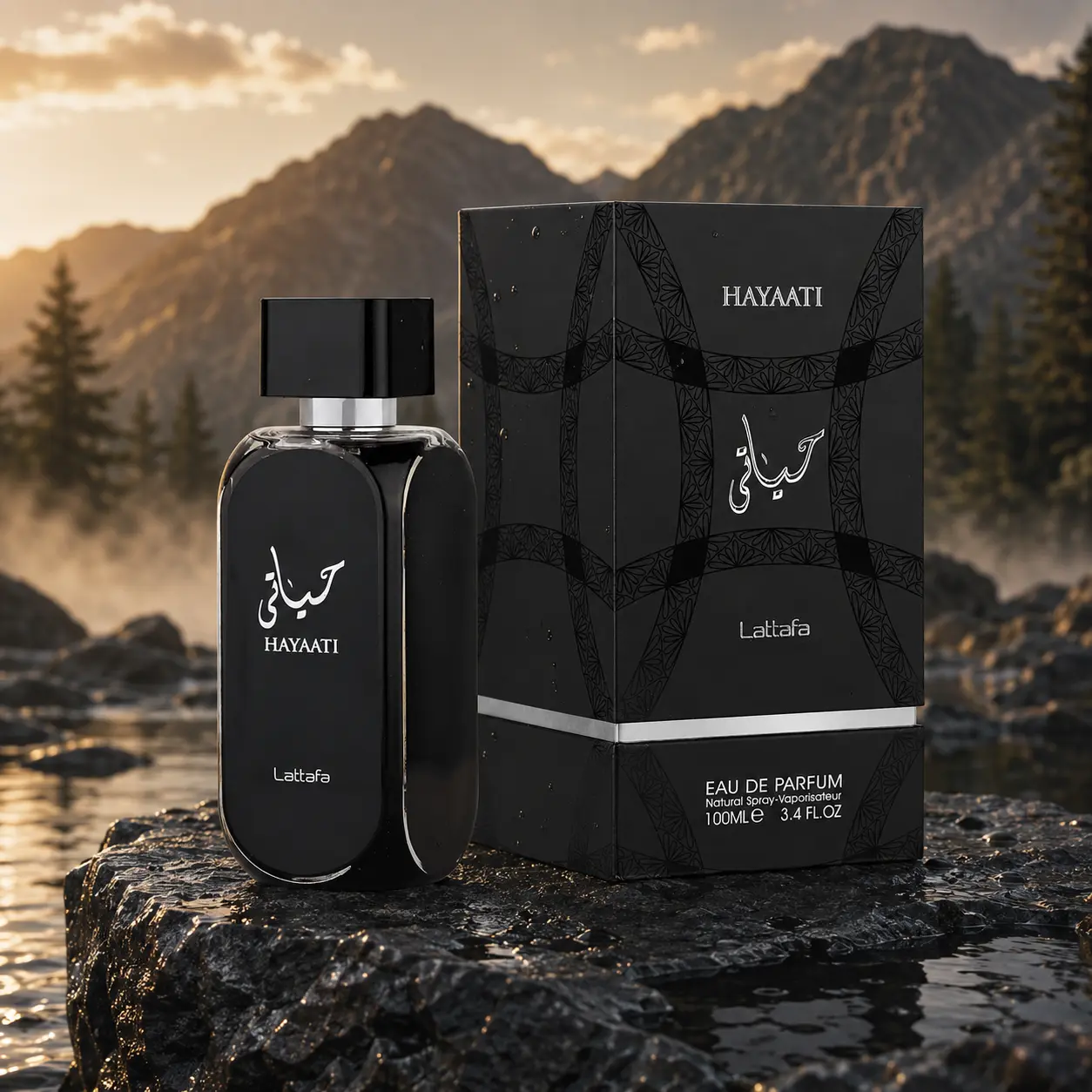 Lattafa Hayaati Eau de Parfum 100ml – Long-Lasting Woody Aromatic Fragrance Spray for Men - Image 2