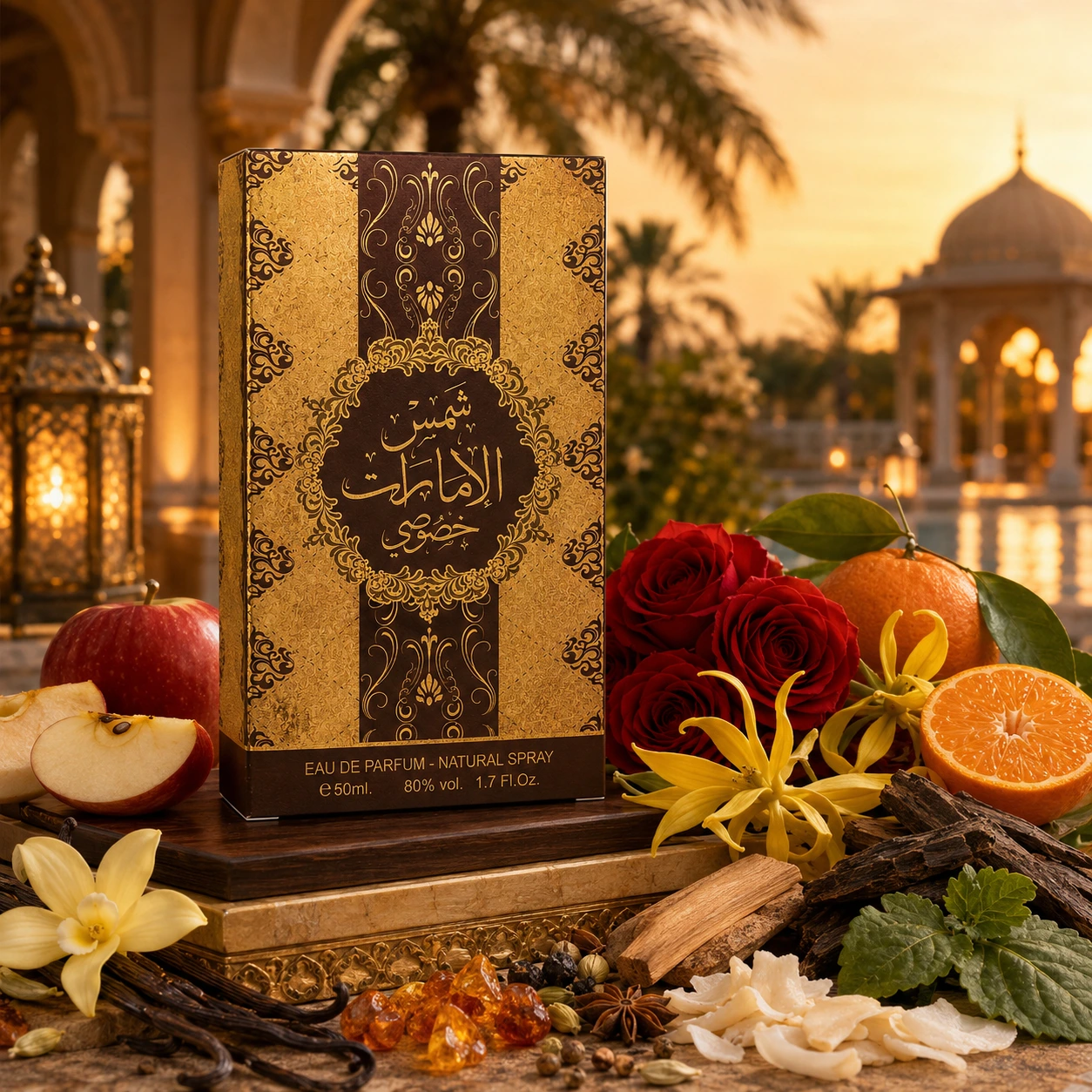 Ard Al Zaafaran Shams Al Emarat Khusoosi Eau de Parfum Fragrance Spray, 50 ml - Image 2