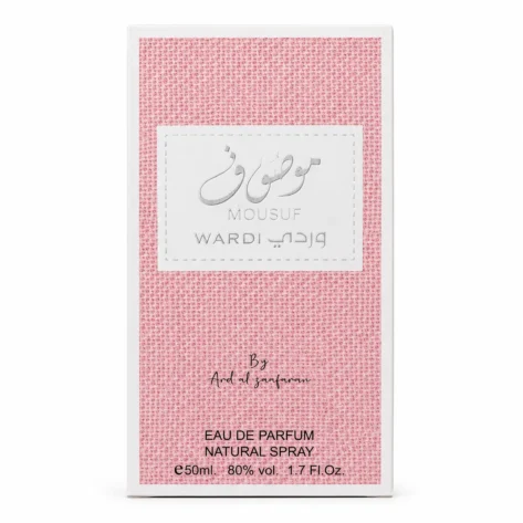 Ard Al Zaafaran Mousuf Wardi Eau de Parfum Fragrance Spray, 50 ml