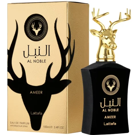 Lattafa Al Noble Ameer Eau de Parfum Long Lasting Fragrance for Men and Women 100ml